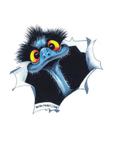 Emu Busting Out – Decal