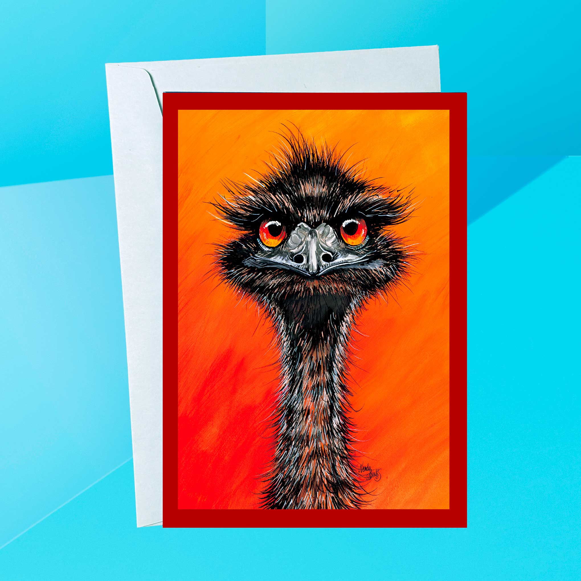 Emu with Attitude