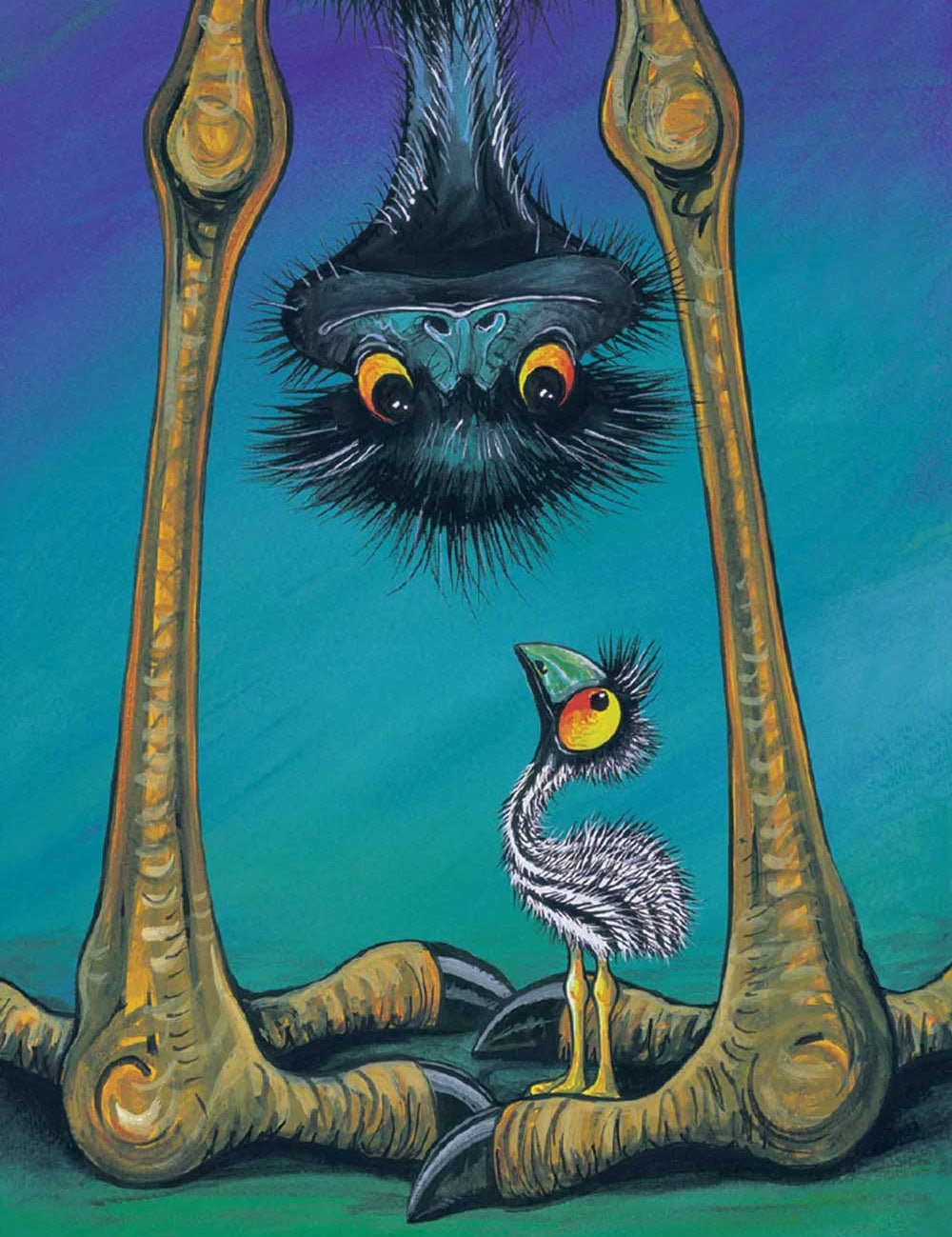 Are We There Yet? – Canvas Print - Stunned Emu Designs by Wendy Binks
