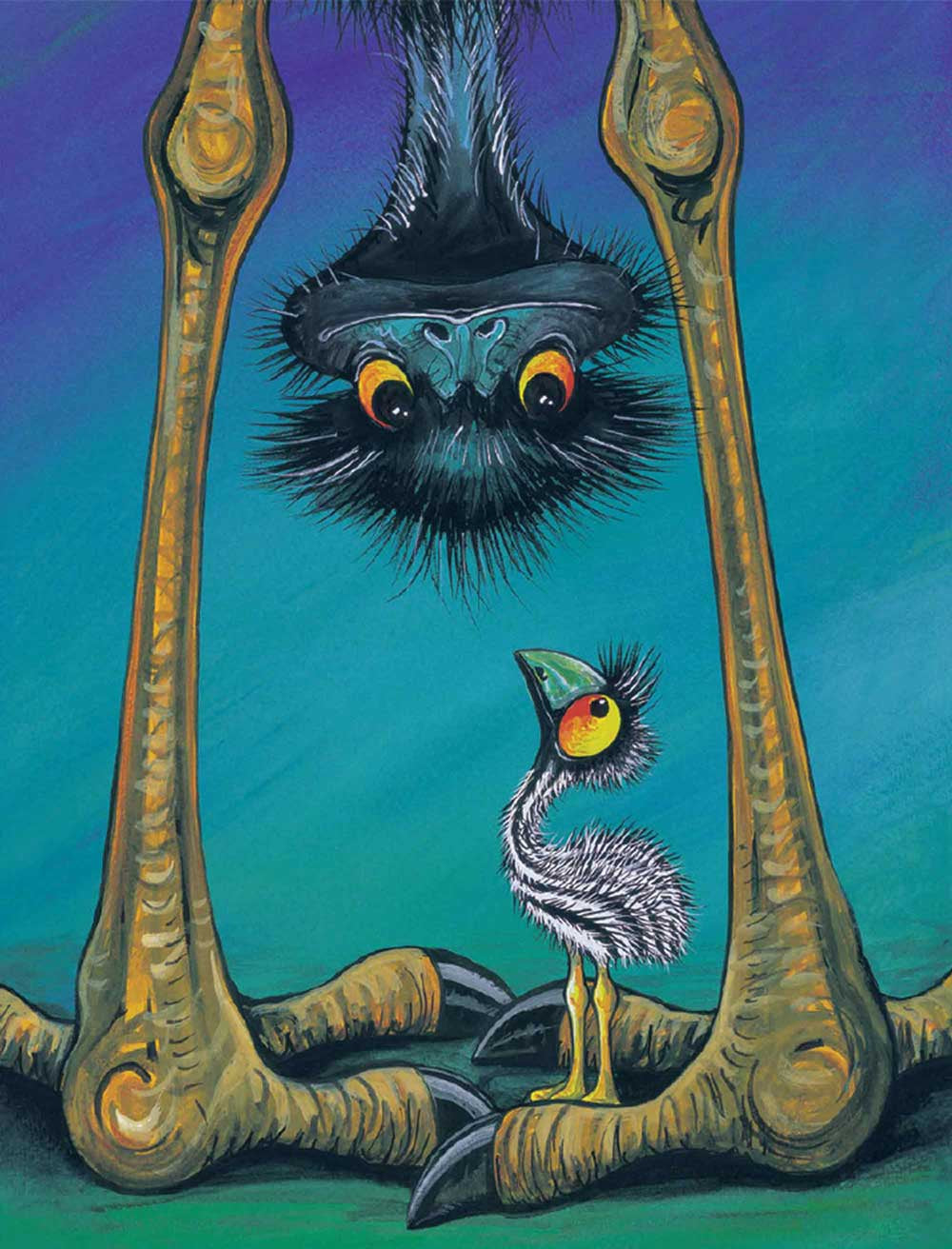 Are We There Yet? – Canvas Print - Stunned Emu Designs by Wendy Binks