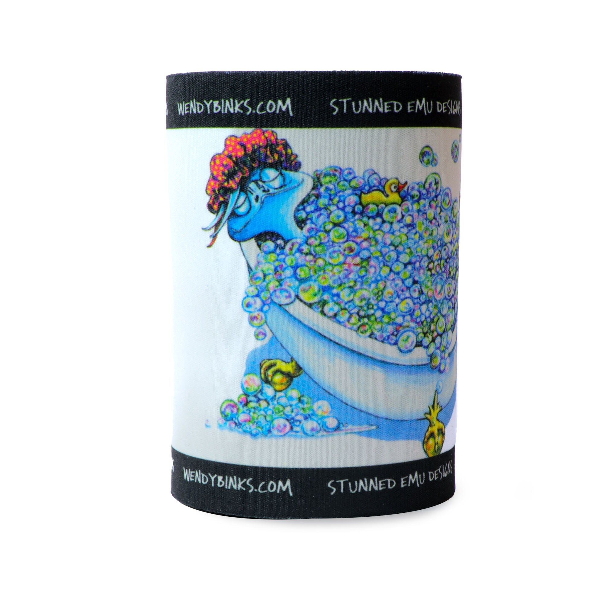 Bubbles – Drink Holder - Stunned Emu Designs by Wendy Binks
