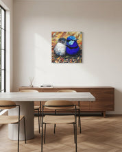 Dad's Shoulder – Canvas Print - Stunned Emu Designs by Wendy Binks
