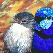 Dad's Shoulder – Original - Stunned Emu Designs by Wendy Binks