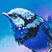 Feathered Jewel – Original - Stunned Emu Designs by Wendy Binks