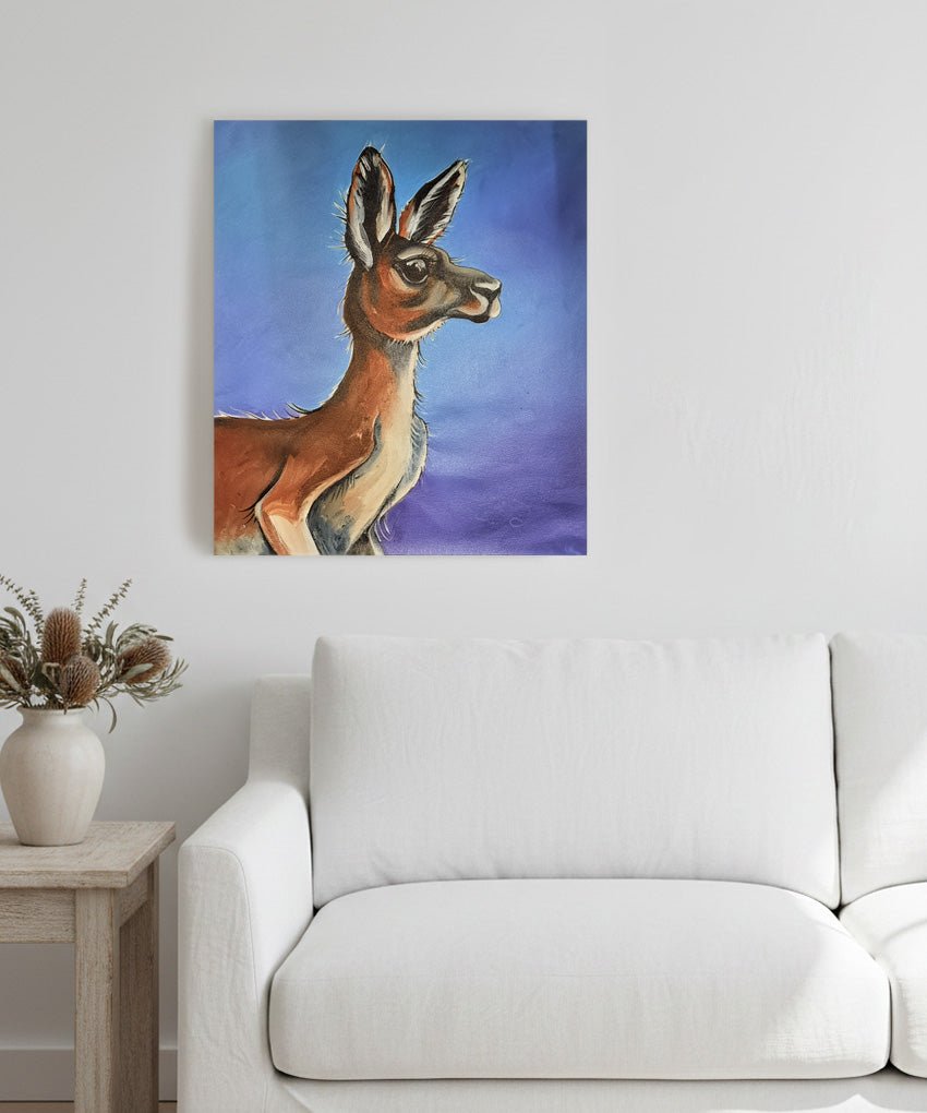 Gentle Grey – Original - Stunned Emu Designs by Wendy Binks
