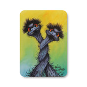 Green Twisted – Magnet - Stunned Emu Designs by Wendy Binks