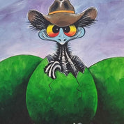 Hatched and Ready – Original - Stunned Emu Designs by Wendy Binks