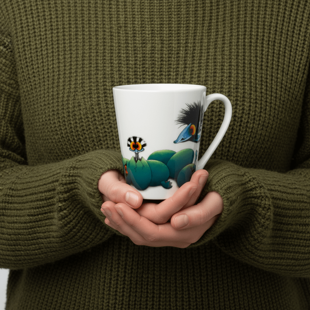 Hello World – Mug - Stunned Emu Designs by Wendy Binks