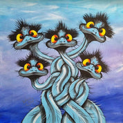 In a Twist – Original - Stunned Emu Designs by Wendy Binks