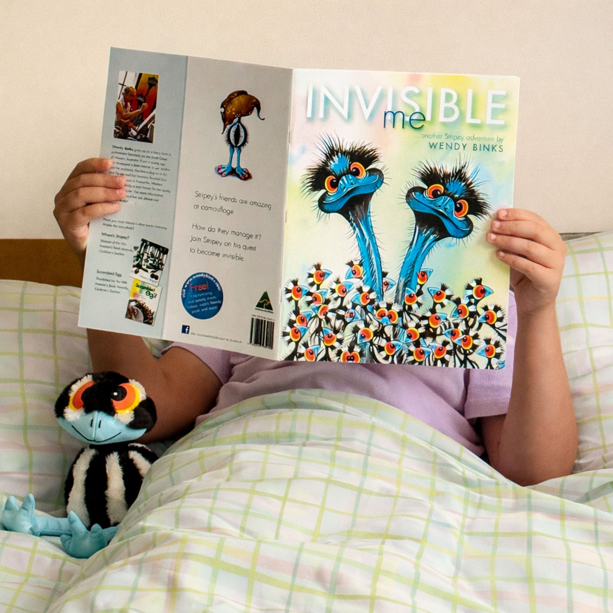 Invisible Me – Children's Book - Stunned Emu Designs by Wendy Binks