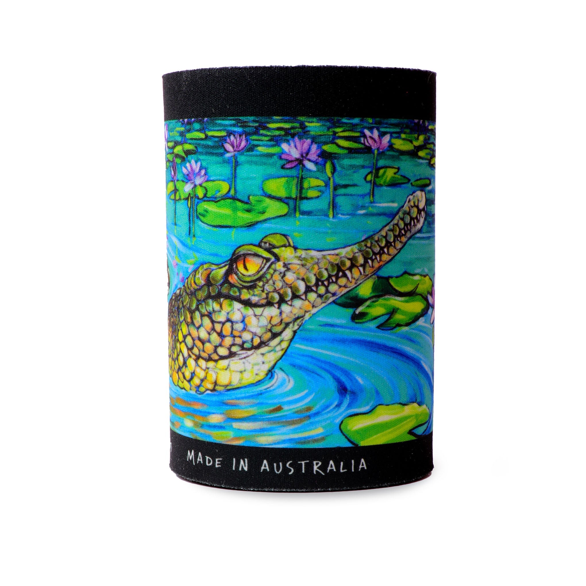 Johnno’s Lagoon – Drink Holder - Stunned Emu Designs by Wendy Binks