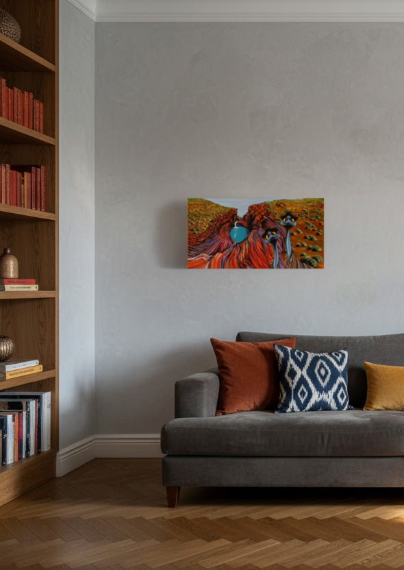 Karijini – Canvas Print - Stunned Emu Designs by Wendy Binks