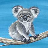Koala Christmas – Canvas Print