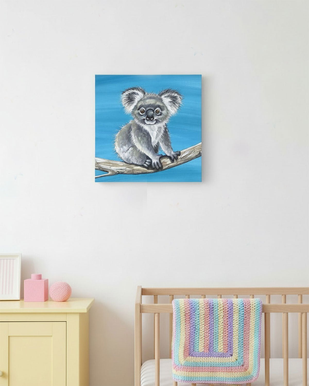Koala Charisma – Canvas Print - Stunned Emu Designs by Wendy Binks