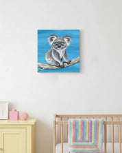 Koala Charisma – Canvas Print - Stunned Emu Designs by Wendy Binks