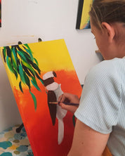 Kookaburra painting workshop – Sat 5 Sep - Stunned Emu Designs by Wendy Binks