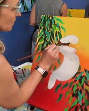 Kookaburra painting workshop – Sat 5 Sep - Stunned Emu Designs by Wendy Binks