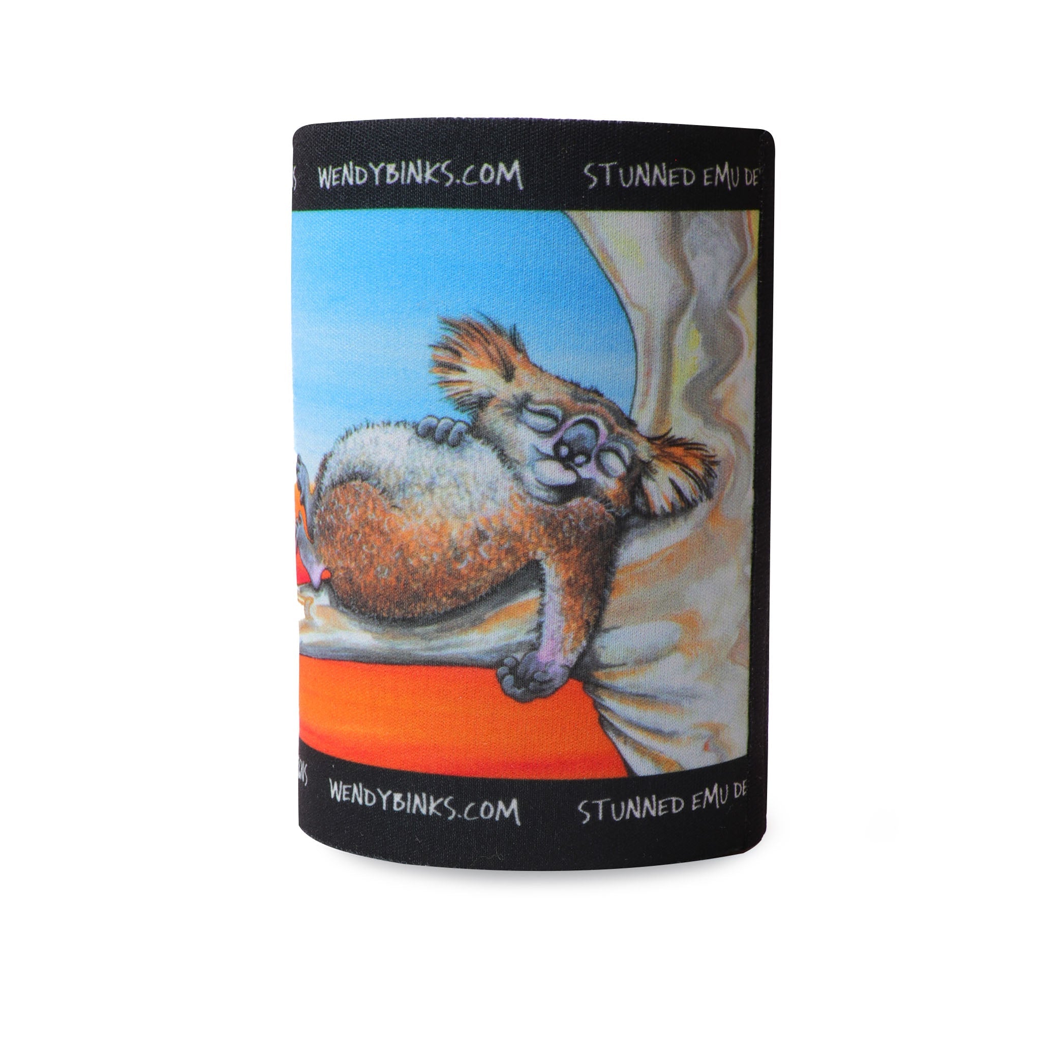 Lazy Koala – Drink Holder - Stunned Emu Designs by Wendy Binks