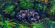 Little Devils – Canvas Print - Stunned Emu Designs by Wendy Binks