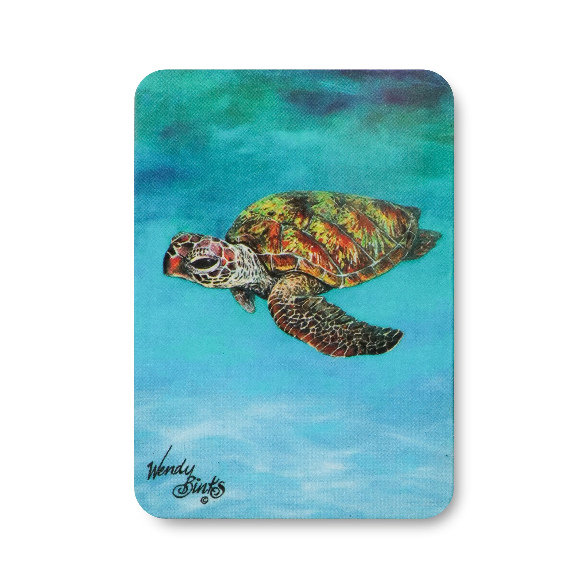 Moving House – Magnet - Stunned Emu Designs by Wendy Binks