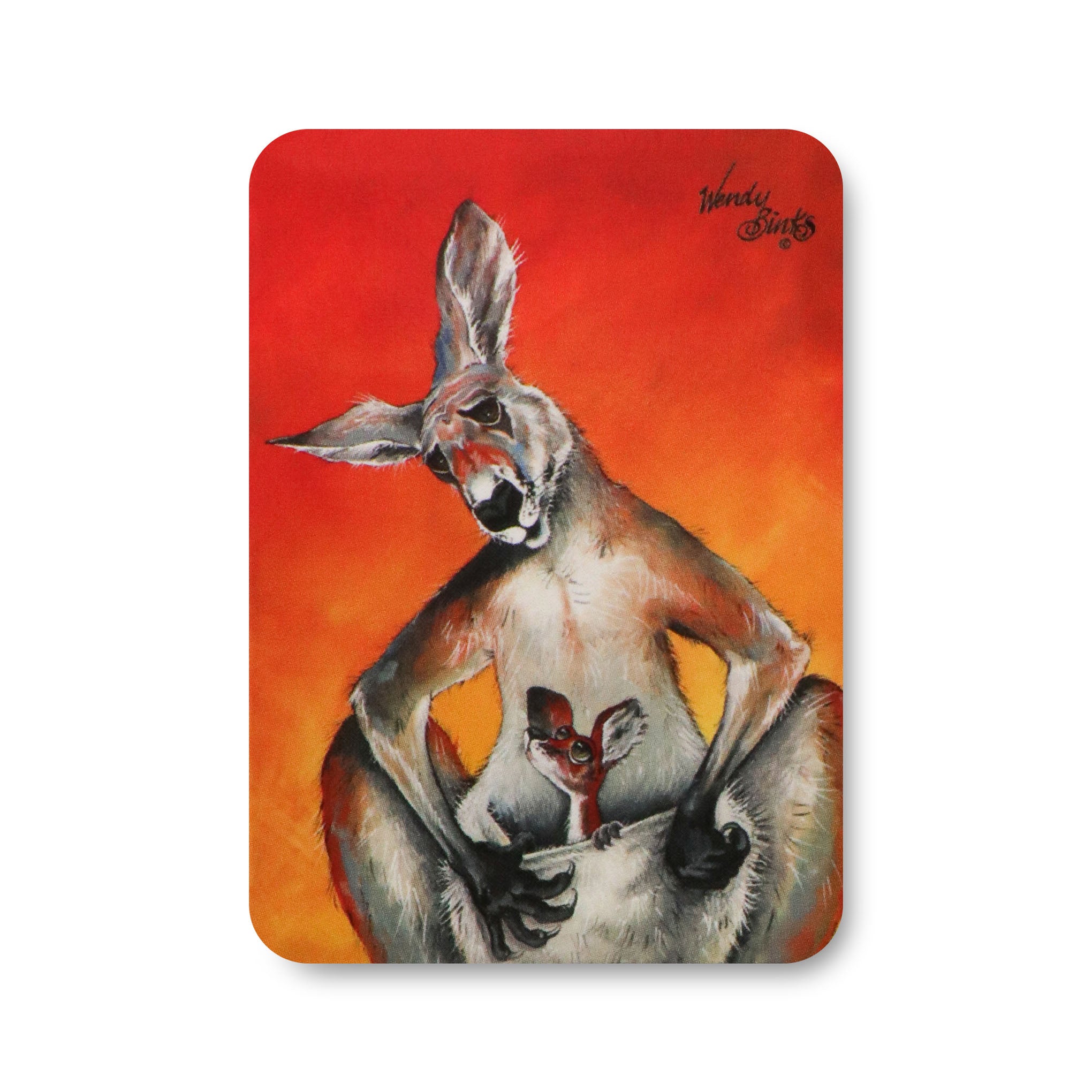 Not Until You've Cleaned Your Room – Magnet - Stunned Emu Designs by Wendy Binks