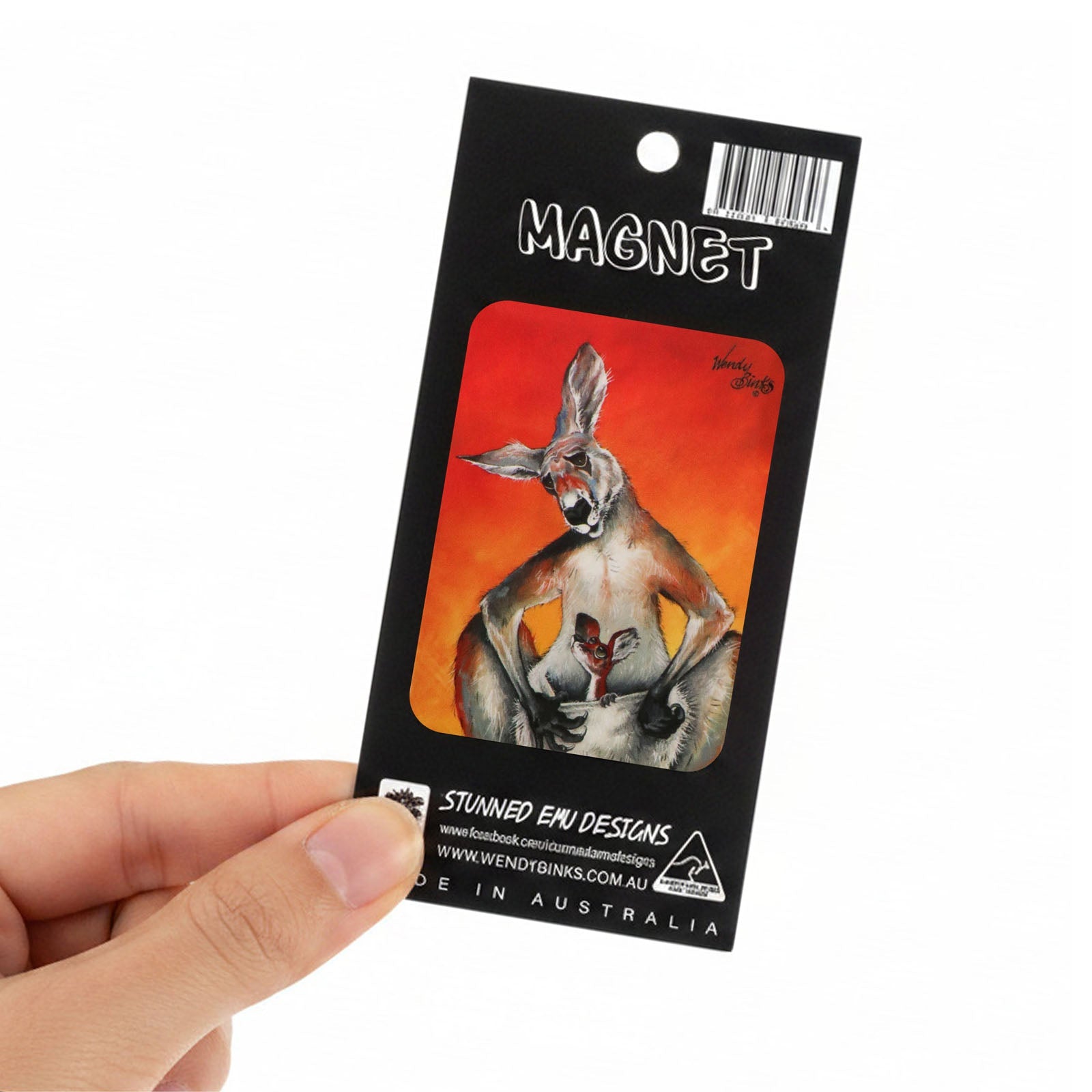Not Until You've Cleaned Your Room – Small Magnet - Stunned Emu Designs by Wendy Binks
