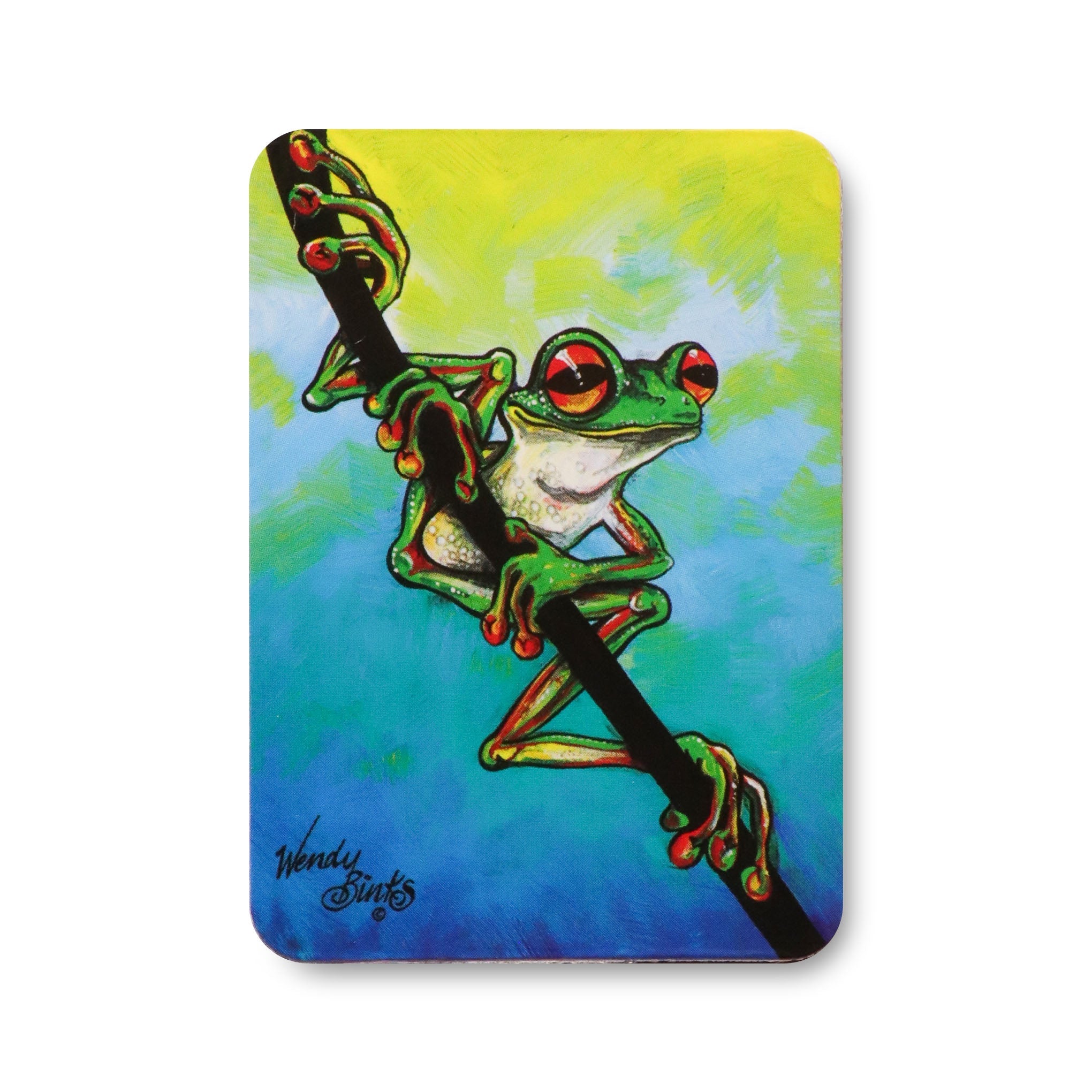 Out on a Limb – Magnet - Stunned Emu Designs by Wendy Binks