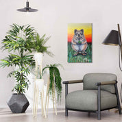 Quokka Smile – Canvas Original - Stunned Emu Designs by Wendy Binks