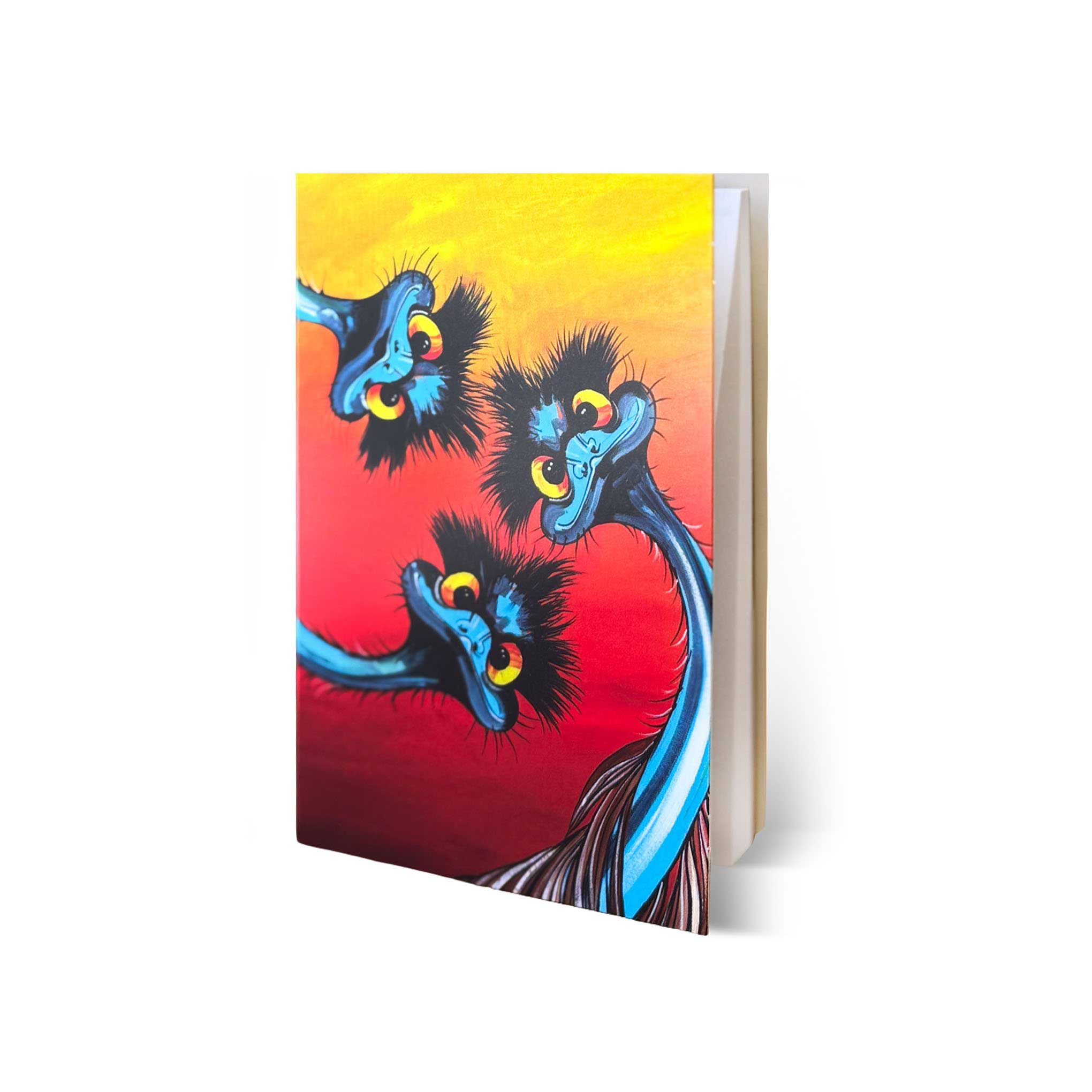 R U Awake? – Notepad - Stunned Emu Designs by Wendy Binks