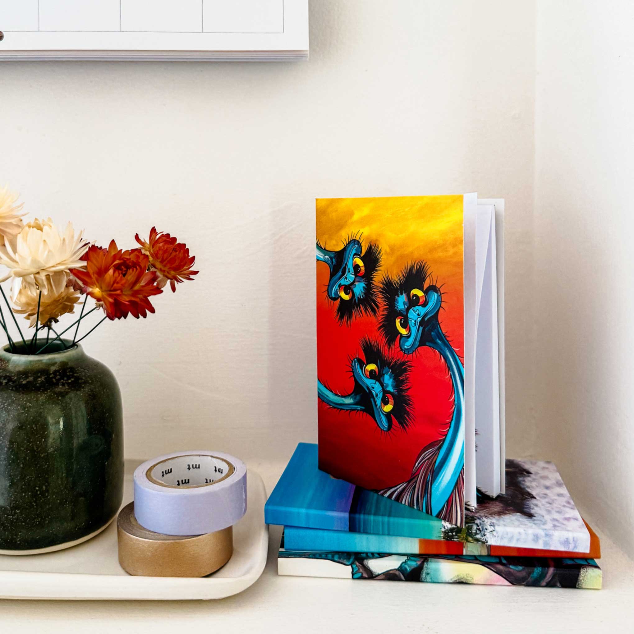 R U Awake? – Notepad - Stunned Emu Designs by Wendy Binks