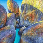 Shifting Light – Original - Stunned Emu Designs by Wendy Binks