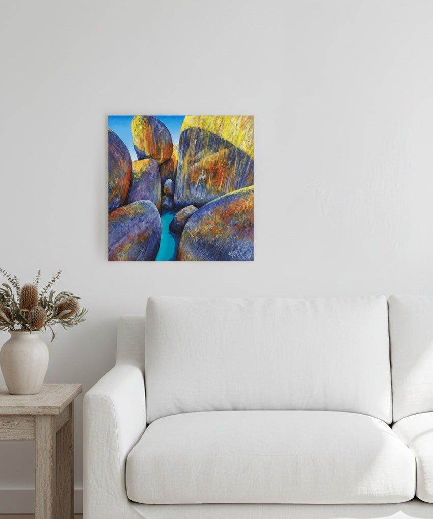 Shifting Light – Original - Stunned Emu Designs by Wendy Binks