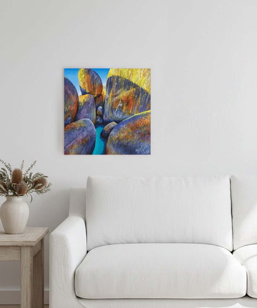 Shifting Light – Original - Stunned Emu Designs by Wendy Binks