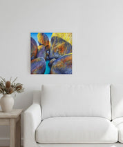 Shifting Light – Original - Stunned Emu Designs by Wendy Binks