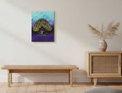 Shuffle the Echidna – Canvas Print - Stunned Emu Designs by Wendy Binks