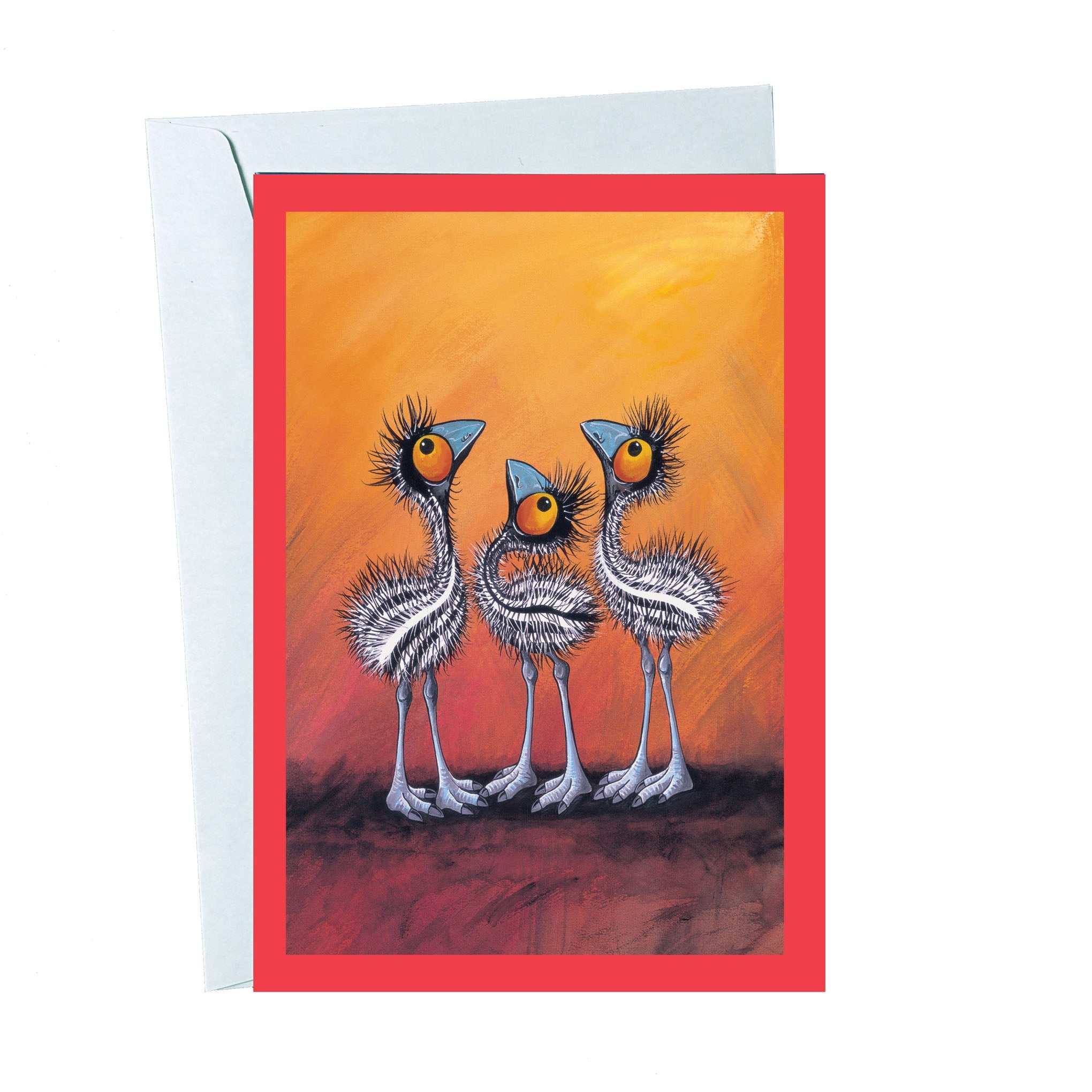 Someone to Look Up To – Greeting Card - Stunned Emu Designs by Wendy Binks
