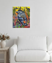 Spotted Pardalote – Original - Stunned Emu Designs by Wendy Binks