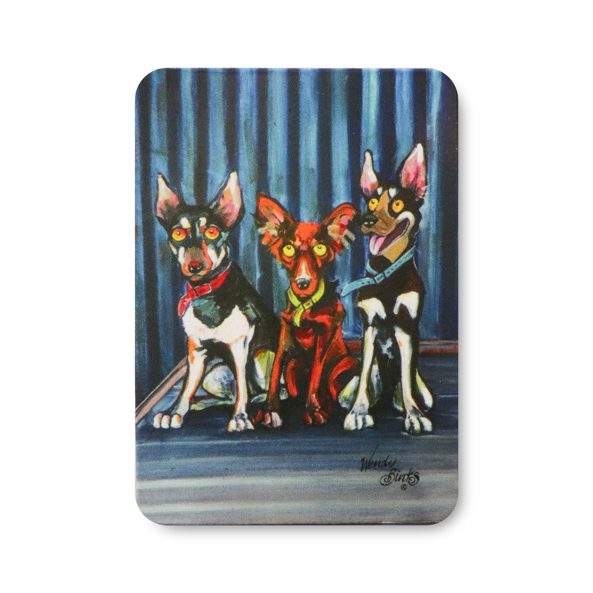 The Boys – Magnet - Stunned Emu Designs by Wendy Binks