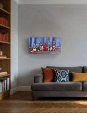 The Famous Five – Canvas Print - Stunned Emu Designs by Wendy Binks