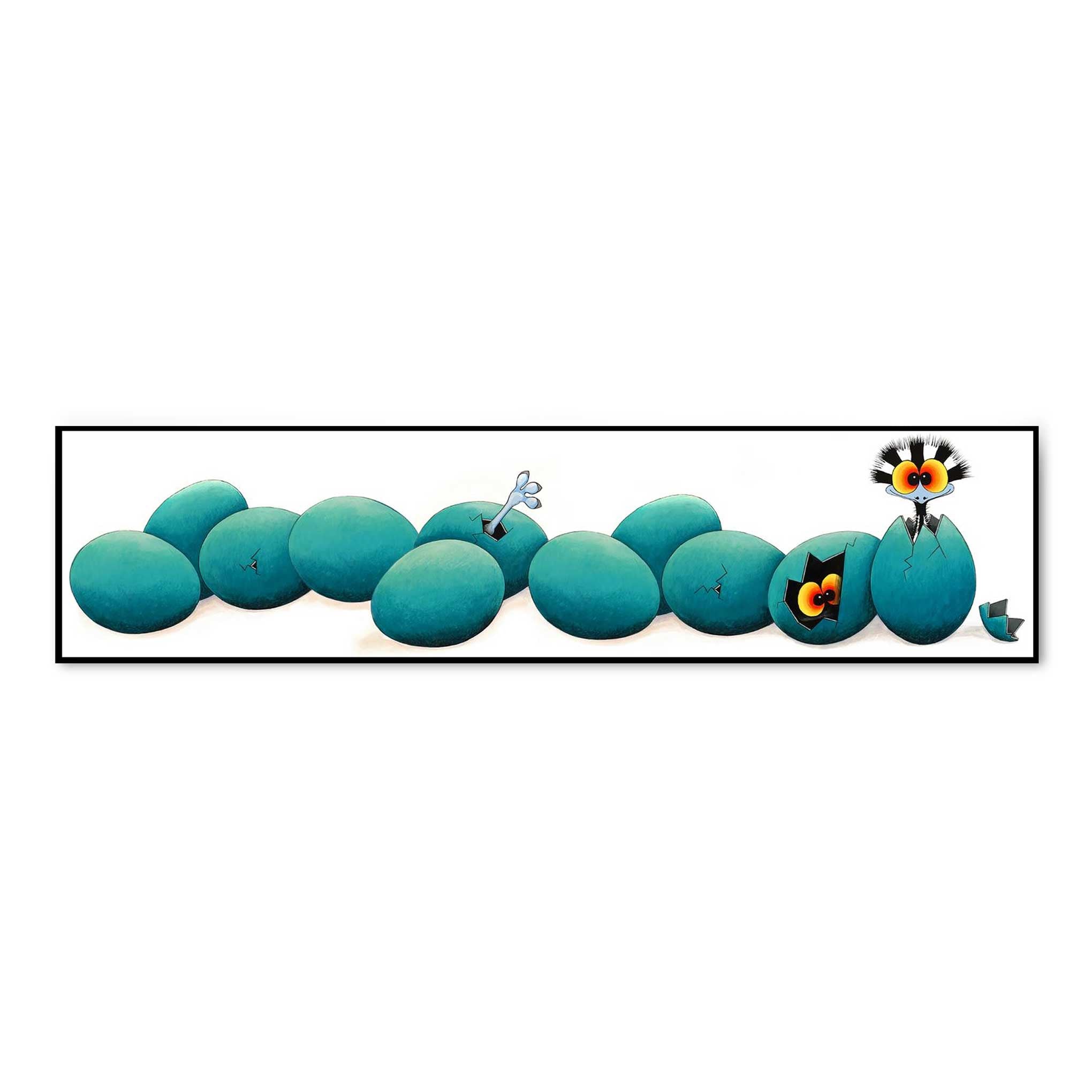 The Great Eggscape – Bookmark - Stunned Emu Designs by Wendy Binks