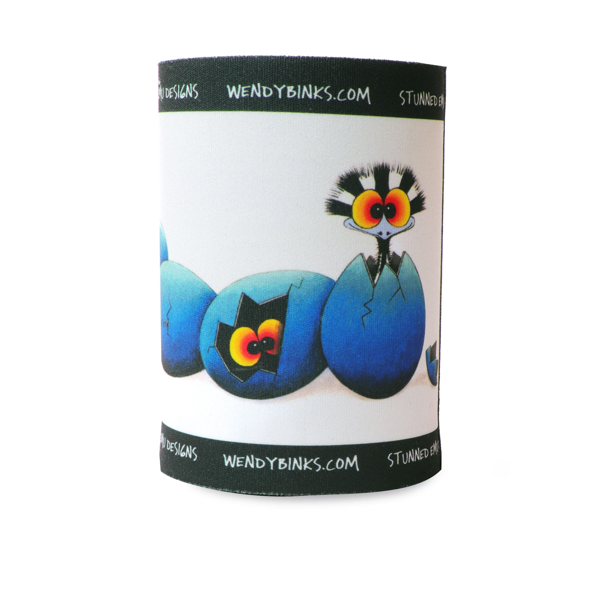 The Great Eggscape – Drink Holder - Stunned Emu Designs by Wendy Binks