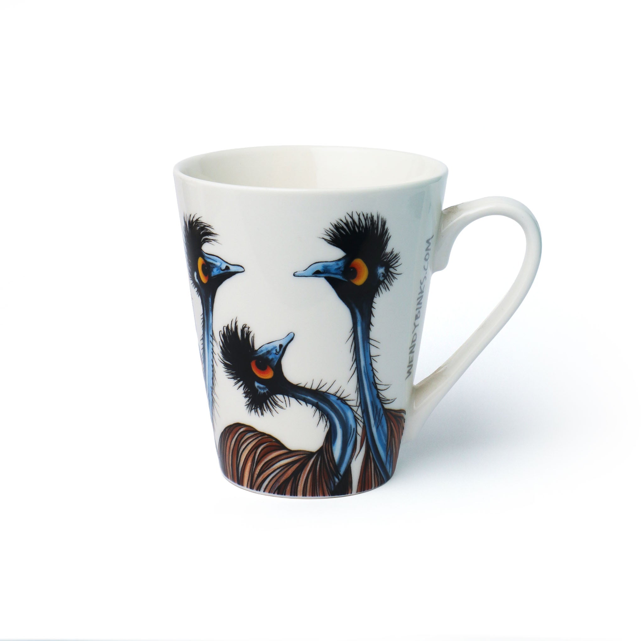 The Mob – Mug - Stunned Emu Designs by Wendy Binks