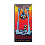 Upside Down with Chick – Postcard