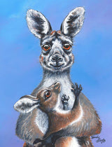 Western Grey – Canvas Print