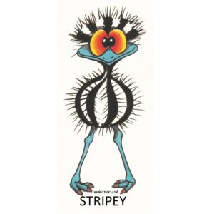 Stripey Sticker 30cm