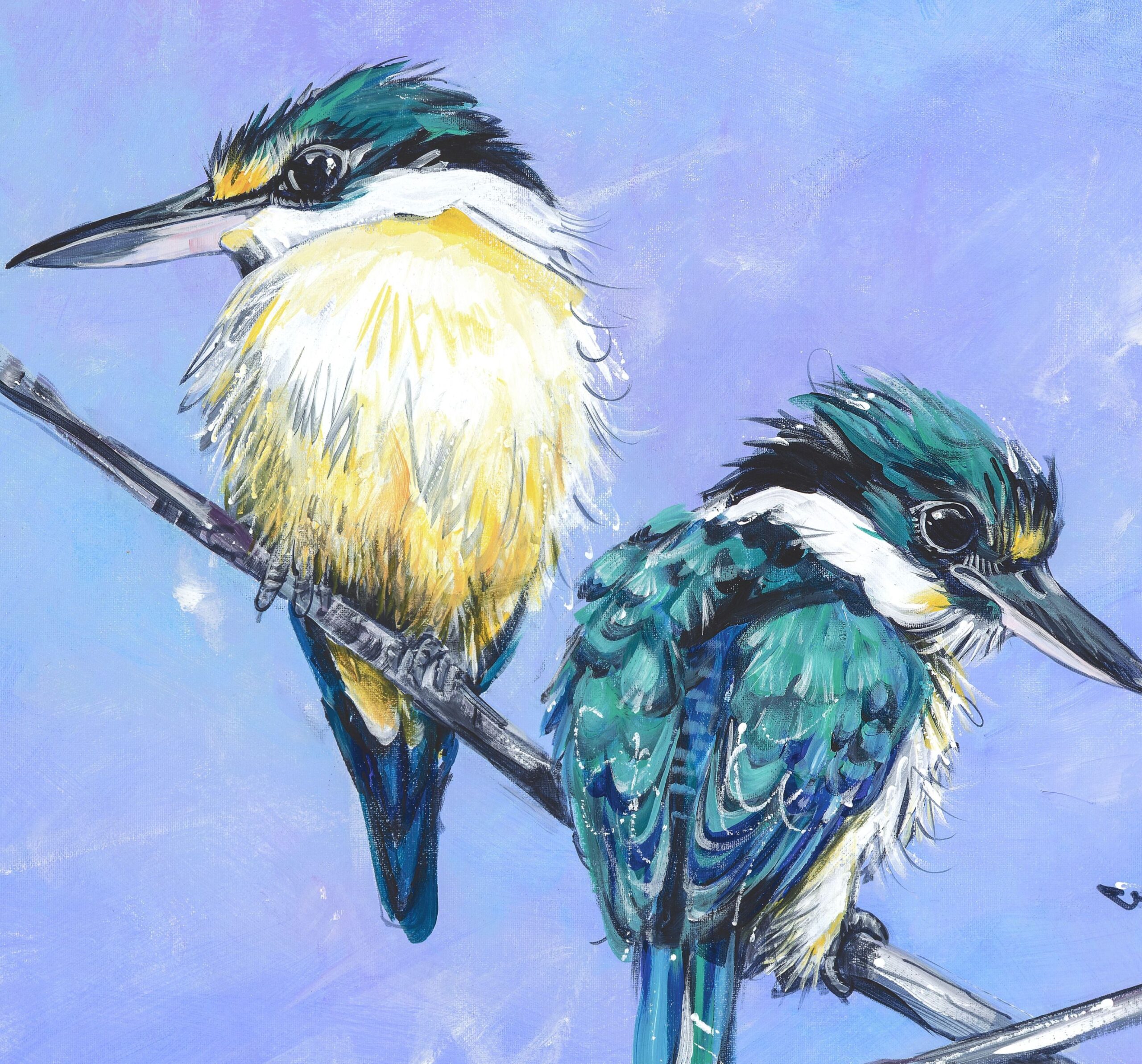 Kingfishers detail
